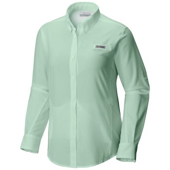 Dámské Košile Columbia PFG Tamiami II Long Sleeve Plus Size Světle Mátově Zelená KHGYVD471